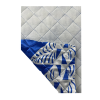 Tissu matelassé en Satin 100% polyester, impression numérique sur mesure, pour matelas et taies d'oreillers