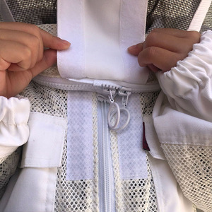 Traje de Apicultura BAIFENG BEE Nuevo para Niños, Blanco, Transpirable, de 3 Capas de Malla, Equipo de Apicultor, Suministros de Jardinería, Garantía - Product Image 6
