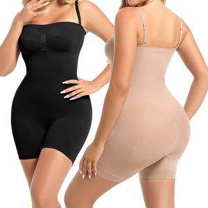 Seamless <strong>Strapless</strong> Shapewear Shortie Bodysuit <strong>Firm</strong> Thigh <strong>Body</strong> <strong>Shaper</strong> for Women Tummy <strong>Control</strong> Full <strong>Body</strong> Shapewear - Product Image 5