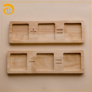มาใหม่ไม้ปริศนาสัตว์ Montessori ของเล่นรูปร่างตรงกับของเล่นพัฒนาการศึกษาเกมของเล่นที่กำหนดเองการออกแบบ OEM - Product Image 5