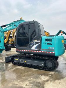 Miniexcavadora usada KOBELCO SK75 de alta calidad, precio bajo certificado CE, maquinaria japonesa con motor, engranaje de motor, bomba hidráulica - Product Image 2