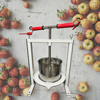 XH BC-9 9L Commerciële SS304 RVS spiraalvormige multifunctionele fruit- en groentepers met kruisbalk, eenvoudig te bedienen