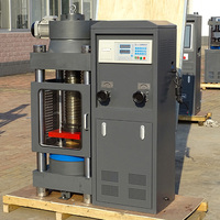 Machine d'essai de résistance à la compression du béton à affichage numérique, équipement d'essai de pression du béton en blocs cubiques 2000KN