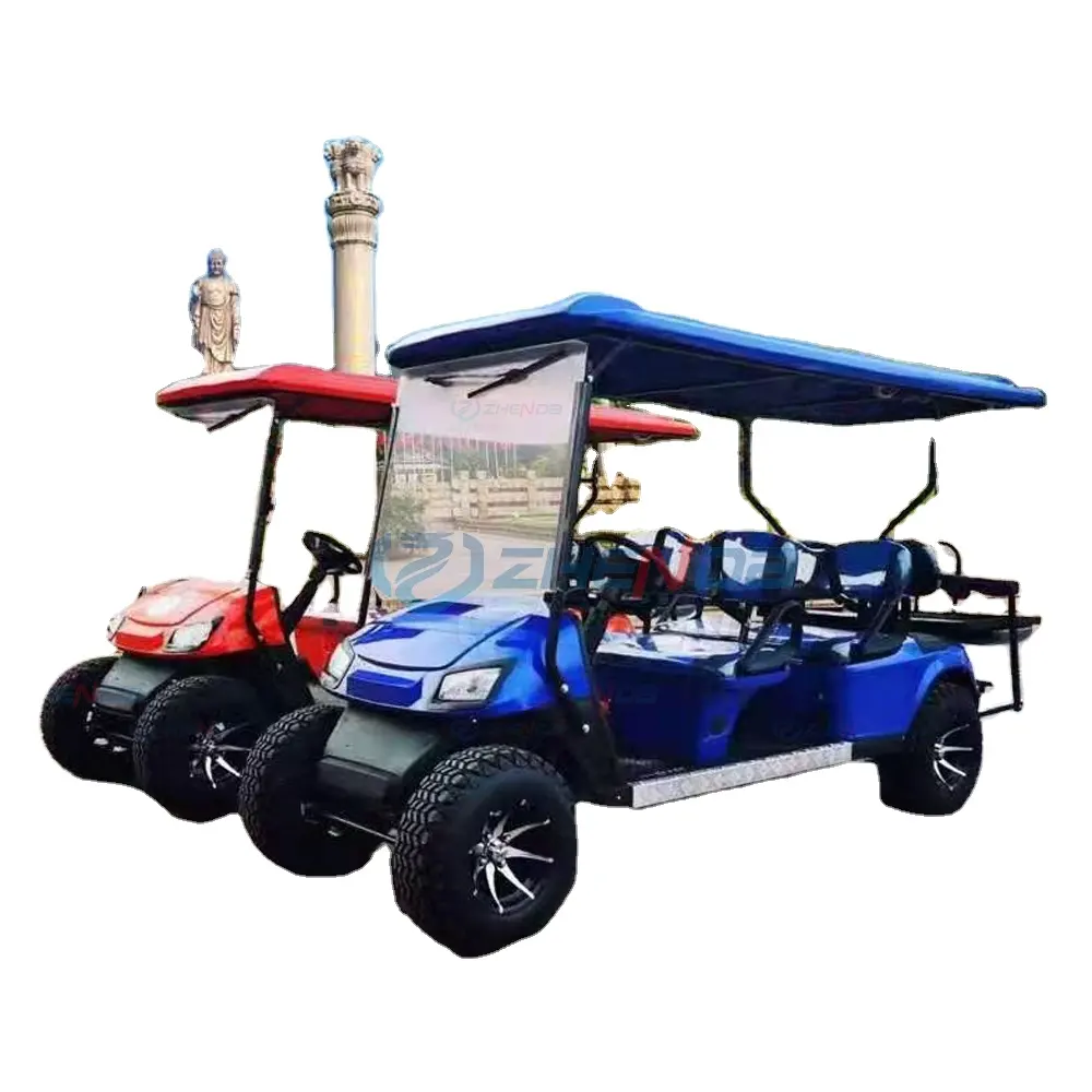 Factory Sale High Performance Golf Carts Electric 6-8 Seats 110v-240v Electric Golf Cart
