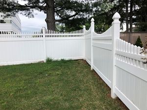 Prix abordable 6'Hx8'W Clôture de jardin en métal blanc Serres Panneaux de clôture avec insert en aluminium - Product Image 2