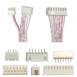 Custom for 2,3,4,5,6,7,8,9,10,12,14,20,24,30pin red and white wiring harness and ribbon cable with wire harness