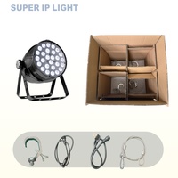 Luz LED Par RGBW de 280W con Carcasa de Aluminio, Control DMX512 4 en 1, IP65, para DJ, Discoteca, Fiesta, Club Nocturno