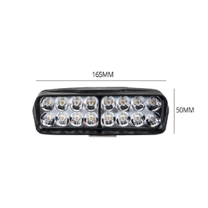 <strong>16</strong> <strong>LED</strong> Motorcycle Floodlights ATV Snowmobile <strong>LED</strong> Working Headlight Electric Scooter E Bike Front Light Lamp Auxiliary Light - Product Image 2