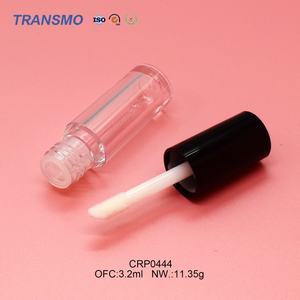 Tubos de Brillo Labial al por Mayor de 3 ml, Tubos Negros para Brillo Labial con Caja y Logotipo - Product Image 4