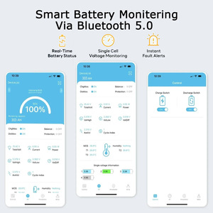 Paket Baterai Lithium LiFePO4 12V 100Ah dengan BMS Bluetooth Terintegrasi, 6000+ Siklus, Pemasangan di Dinding untuk Sistem Tenaga Surya Rumah - Product Image 4