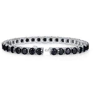 All <b>Fashions</b> Trending Men's Stylish Moissanite <b>Tennis</b> <b>Bracelet</b> Fine Jewelry with Sier Design - Product Image 1