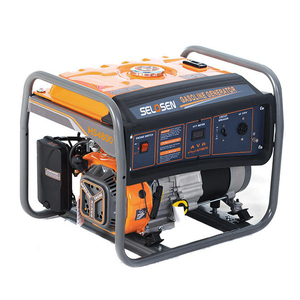3KW 20KW เครื่องกำเนิดไฟฟ้าเบนซินมอเตอร์10KW tragbarer stromerzeuger 3kW เครื่องกำเนิดไฟฟ้า-E Di corrente 220V HSYM4800ดับเพลิง1.ติดตั้ง - Product Image 4