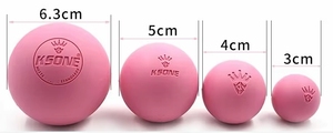 Venta Directa de Fábrica, Pelotas de <span class=keywords><strong>Lacrosse</strong></span> Sólidas de Alta Calidad y Duraderas con Logotipo Personalizado, Pelotas de Masaje de Goma, Pelotas de Terapia - Product Image 2