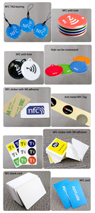 Muestra Gratuita de Etiqueta/Adhesivo NFC de <span class=keywords><strong>13.56MHz</strong></span> con Chip NFC 213, Etiqueta NFC con Logotipo Personalizado, Etiqueta <span class=keywords><strong>RFID</strong></span> Iso14443a - Product Image 6