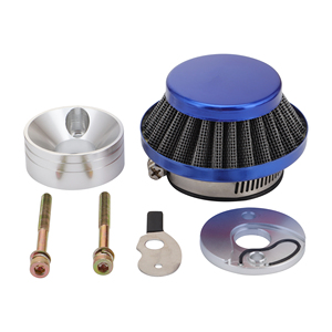 GOOFIT Carburateur de moto 44MM Carb Filtre à air avec adaptateur de starter <span class=keywords><strong>Kit</strong></span> pour Dirt Bike 2 temps 47cc 49cc Pocket Bike - Product Image 2