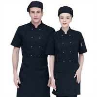 Uniforme de chef de restaurant, uniforme de bar sportif, uniforme unisexe en toile