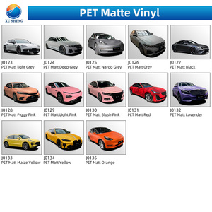 <span class=keywords><strong>Film</strong></span> d'emballage de véhicule automobile auto-adhésif de qualité supérieure gris mat pour animaux de compagnie autocollants de voiture en vinyle à couleurs changeantes - Product Image 4