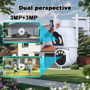 Cámara Solar PTZ ZCVision de 8MP, Cámara Solar PTZ para Exteriores con Doble Lente, Visualización de Doble Pantalla y Grabación AOV 24/7 - Product Image 3