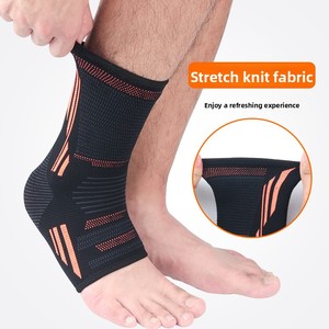 Attelle de cheville de sport tricotée chaude Compression soutien de cheville pour basket-ball Football Badminton randonnée Fitness <span class=keywords><strong>garde</strong></span> de cheville en gros - Product Image 4