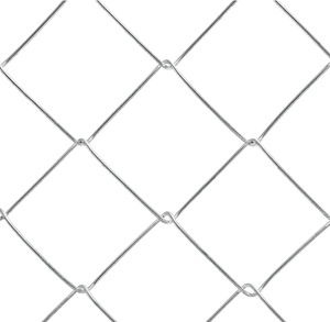 Black Crimped Chain Link Wire <b>Mesh</b> Square Hole Fence Outdoor Security Barrier - Product Image 2