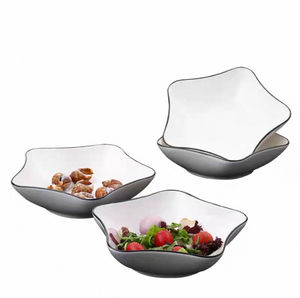 Plats de <span class=keywords><strong>petit</strong></span>-déjeuner modernes <span class=keywords><strong>en</strong></span> céramique de style japonais Assiettes de fruits et de boulettes au design de luxe pour usage domestique <span class=keywords><strong>Service</strong></span> hôtelier pour les fêtes - Product Image 1