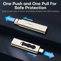 Original Mini Metal 1tb 8tb 16 Gb 32 Tb Super Cepat Transfer Data Kecepatan Tinggi USB 3.2 Thumb Drive