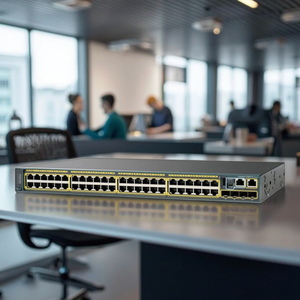 Commutateur Ethernet Gigabit de haute qualité C <span class=keywords><strong>S</strong></span> Switch 2960S 48 ports 4 x SFP LAN Base <span class=keywords><strong>WS</strong></span>-<span class=keywords><strong>C2960S</strong></span>-<span class=keywords><strong>48TS</strong></span>-L - Product Image 2