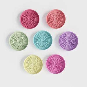 <strong>Dog</strong> Lick Mat Bowls Pet Feeding Bowl Slow Feeder Health Eat Portable Food Grade Silicone Customized Packaging for <strong>Dogs</strong> Wet &amp; Dry - Product Image 5