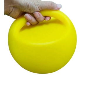 Attrezzature per <span class=keywords><strong>Fitness</strong></span> Sportivo Manubri in Gomma e Kettlebell per Massaggio Allenamento e Training con Kettlebell - Product Image 2