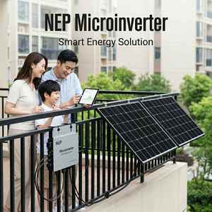 BDM1200-LV Low Voltage 1200W Solar Grid Tie Inverter 22-55V MPPT 120V IP67 Balcony <b>Plug</b> & <b>Play</b> Single Phase - Product Image 2