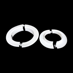 ثقب حائط بلاستيكي مزخرف لتركيب مكيف الهواء ، أحجام أداة غطاء حزام 50/63/75/، تهوية - Product Image 4