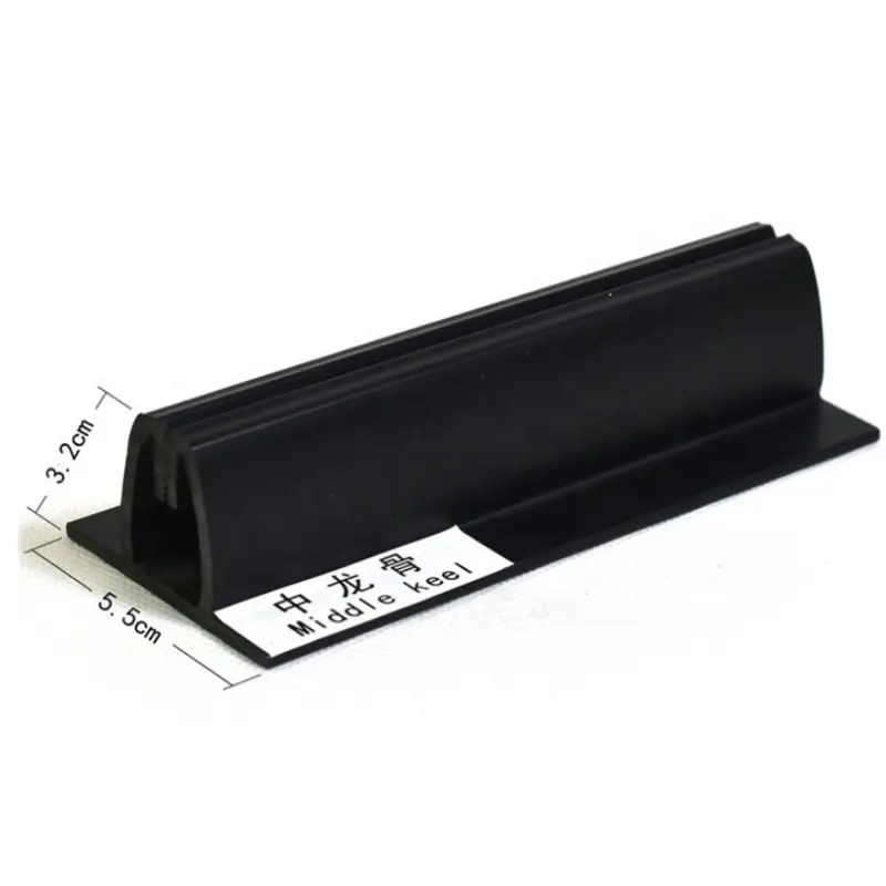 Black White Flame Retardant 33mm Acoustic Fabric Stretched PVC Wall Profile PVC Frames for wall decoration