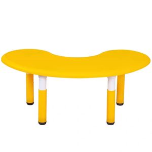 Ensemble table et chaises d'école pour la <span class=keywords><strong>maternelle</strong></span>, en plastique écologique, design moderne, pour utilisation en extérieur, bureau à domicile et salon - Product Image 2