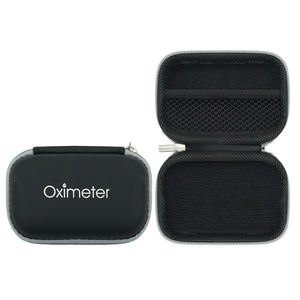 Bolsa de almacenamiento de oxímetro de carcasa dura EVA con cierre de cremallera bolsa de viaje personalizable para medidor de oxígeno en sangre directo de fábrica - Product Image 4