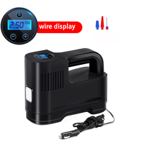Compresseur d'air portable pour pneus de véhicule, pompe à air avec lumière LED, pour voiture électrique, 150 psi