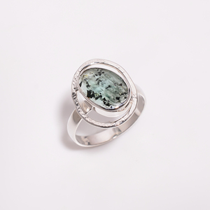 Natural Aquamarine Gemstone <b>Rings</b> Handmade Fine Women Jewelry 925 Silver Jewelry Sterling Silver Wholesale <b>Rings</b> Manufacturer - Product Image 2