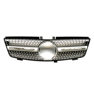 Matériau ABS de haute qualité de vente chaude pour <span class=keywords><strong>Mercedes</strong></span> 2005-2008 <span class=keywords><strong>ML</strong></span> <span class=keywords><strong>W164</strong></span> Diamond Star Grille - Product Image 3