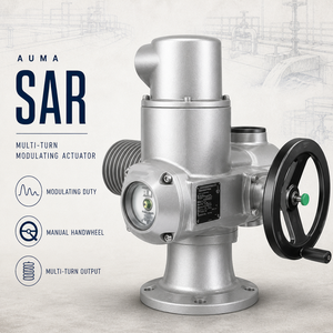 อุปกรณ์ควบคุมการหมุนแบบเร็วสำหรับอุตสาหกรรม AUMA SAR SARV SAREx SARVEx สำหรับโรงไฟฟ้าและอุตสาหกรรมเคมี จัดส่งด่วน - Product Image 4