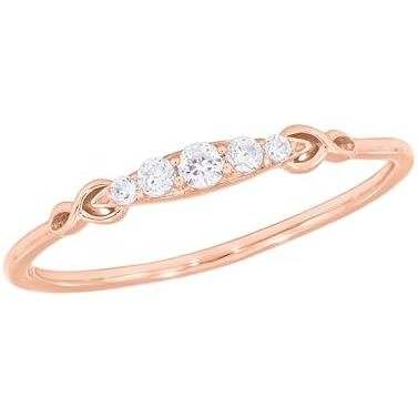 Rose Gold Plated Silver