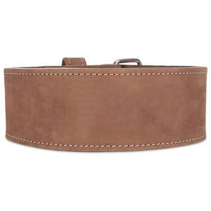 Ceintures en cuir de vachette de couleur personnalisée de haute qualité pour le levage de puissance Top Selling Single & Double Prong avec logo personnalisé - Product Image 1