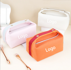 Sac de maquillage en toile pour femmes, commerce extérieur, grande capacité, sac de toilette avancé, sac de voyage d'affaires, sac cosmétique - Product Image 1