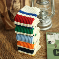 Chaussettes mi-mollet en coton décontractées de la série Cool Party pour enfants, femmes et hommes, design simple en T, mignonnes pour les tout-petits