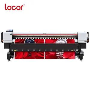 Locor-impresora de sublimación de gran formato, máquina de impresión textil de alta velocidad, 3,2 m, 10 pies