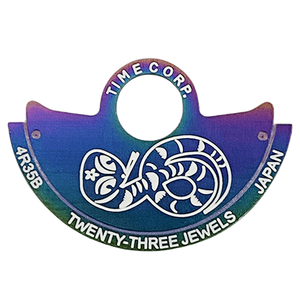 Piezas de movimiento de reloj NH35 Arco Iris 12 elementos de animales del horóscopo Lunar chino 4R35B rotor NH36 parche Rotor de letras de hoja de Metal - Product Image 4