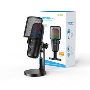 Professional Omnidirectional Desktop Microphone Low Frequency Microphone Condenser Microphone and <strong>Audio</strong> <strong>Interface</strong> - Product Image 6