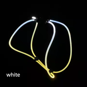Modern Custom LED Brilhando Dog Vest Harness Rainproof com Fibra Óptica para Night Safety Walking Factory Atacado - Product Image 4