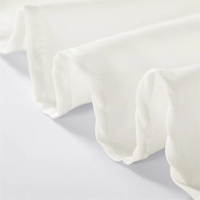 Vente en gros Polyester personnalisé blanc 120 pouces rond extérieur fête Banquet mariage nappe nappes pour événements