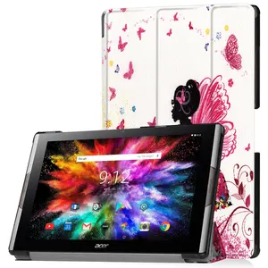 Capa protetora de couro personalizada, capa protetora para tablet com estampa personalizada para ace iconia A3-A10 10.1/one 10 B3-A10/a20/a30/a40/a50