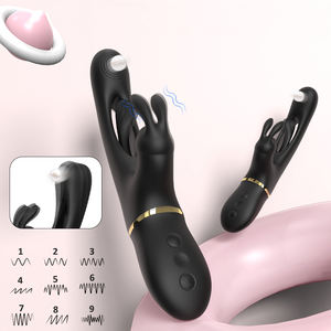 S-AHNDE fabrika doğrudan özelleştirilebilir 9 modları el masaj aleti silikon elektrikli kafa masaj özelleştirilebilir kas masaj makinesi - Product Image 1