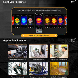 Caméra thermique industrielle pour téléphone portable HT-203U, résolution infrarouge 256x192, avec huit palettes de couleurs et suivi des points chauds - Product Image 6